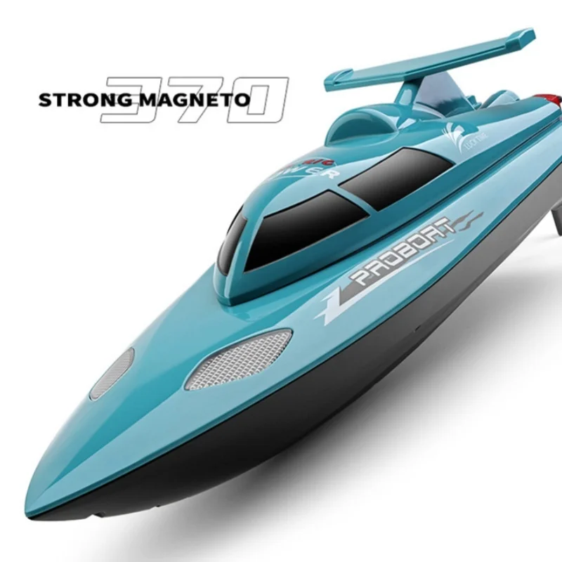 Alta Velocidade RC Speedboat Modelo Para Crianças, Sistema De Refrigeração De Água, Náutico, Nova Piscina E Brinquedo Do Lago, 2.4g