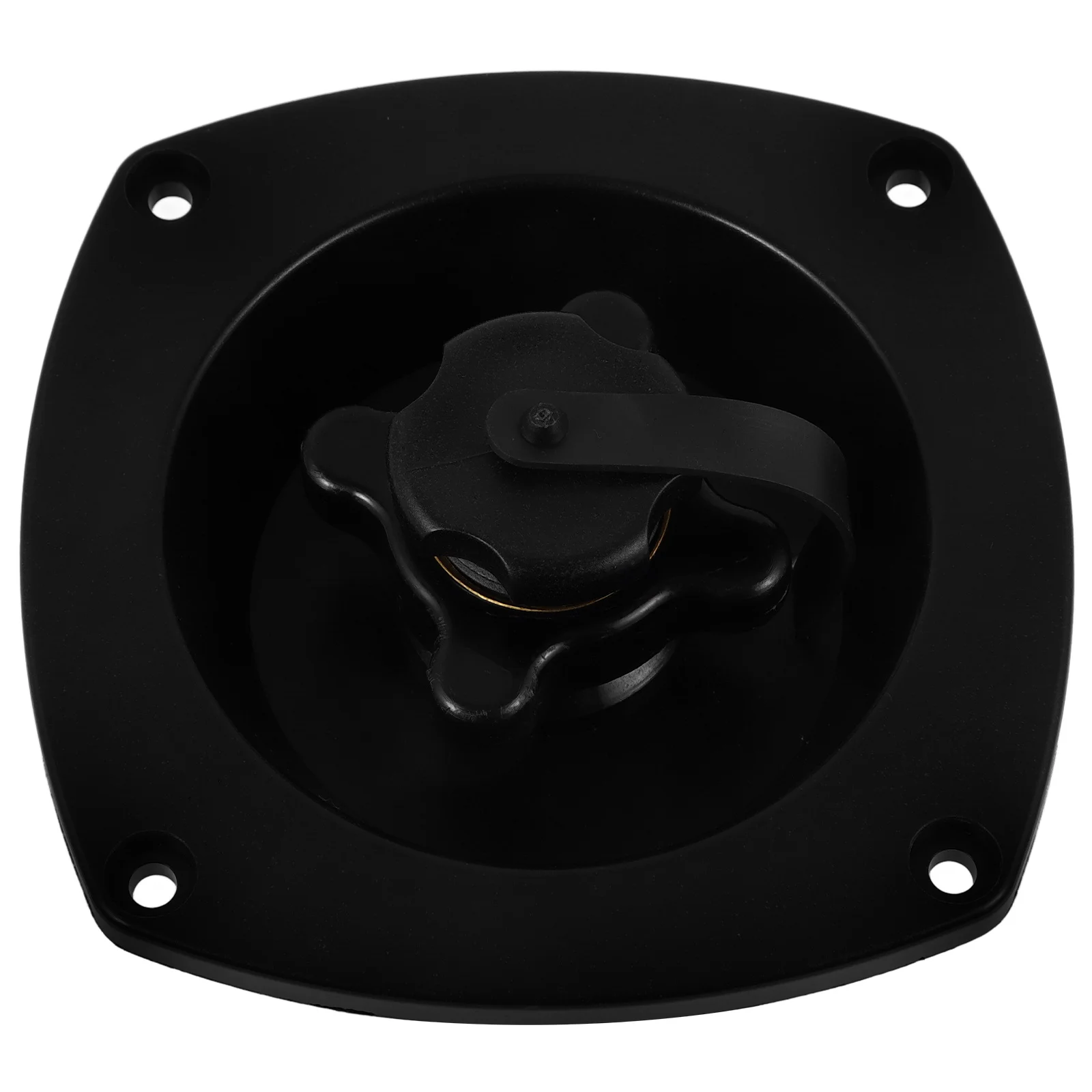 

RV Water Inlet Black Quick Connector Durable PP Material Rotating Cover for Camper Motorhome Yacht Accessories