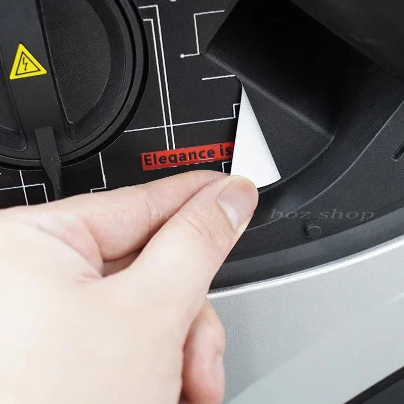 For Xpeng G6 Technology Wind Personalized Charging Port Creative Special Sticker Protection Modification Accessories Car Sticker