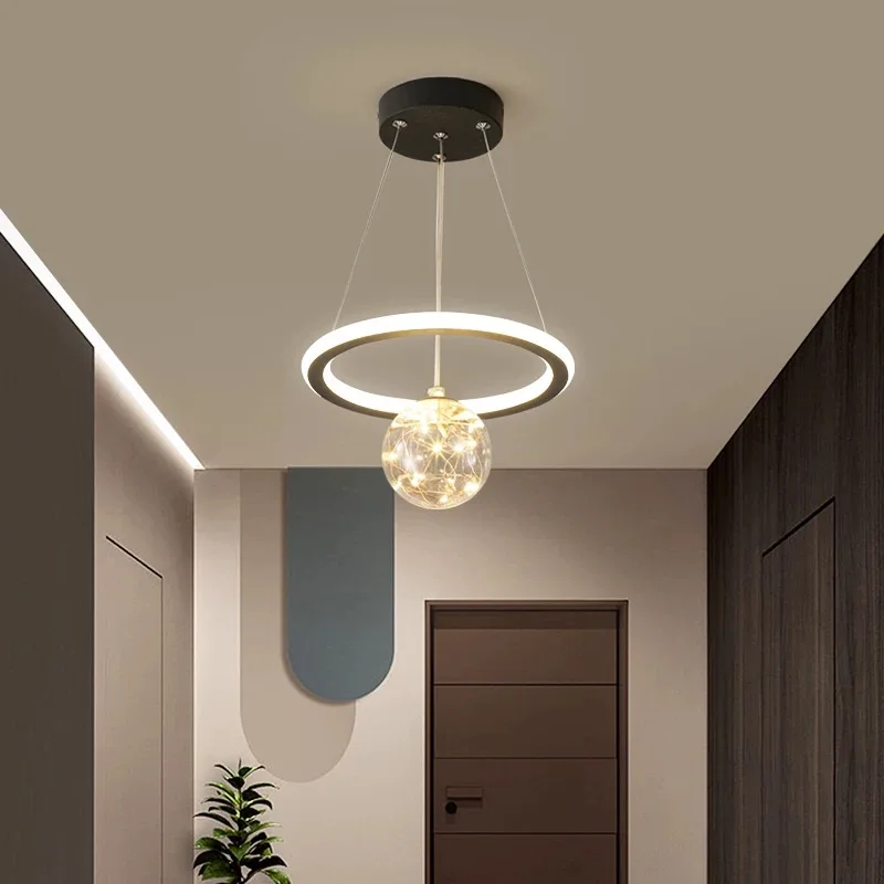 

Human sensor pendant light modern LED bedroom study ceiling light aisle corridor balcony light simple home decoration