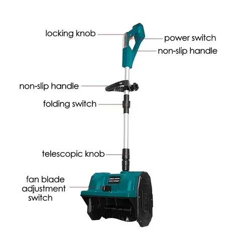 10 best sales elektrisk snöskyffel - №8