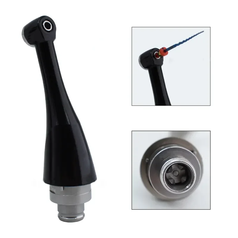 Unit Motor Endodontik Tanpa Kabel Tombol Tekan Elektrik Reduksi Kepala Kontra Sudut 6:1 untuk Perlengkapan Handpiece Gigi