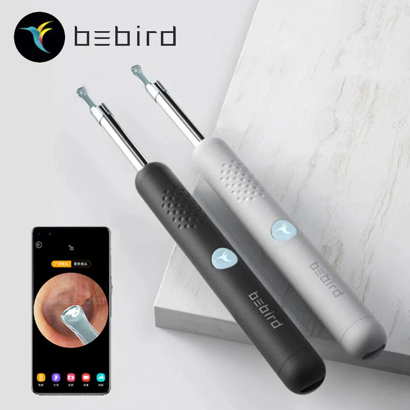 Bebird R1 – Cure-oreille visuel Intelligent sans fil de haute précision, 300 W, endoscope avec mini caméra