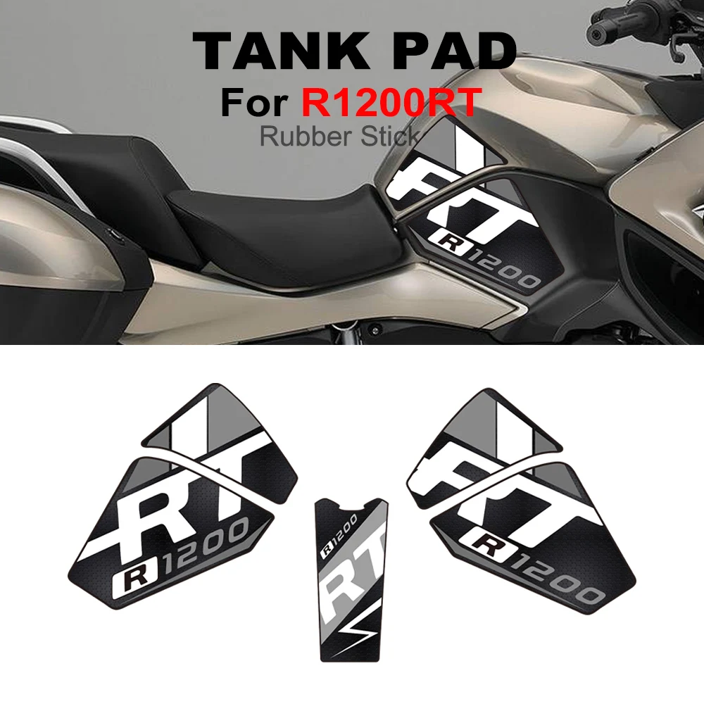 For BMW R1200 RTR1200RT r1200rt Motorcycle Waterproof Fuel Oil Tank Pad Side Kit Knee Protector  Anti-slip Stickers