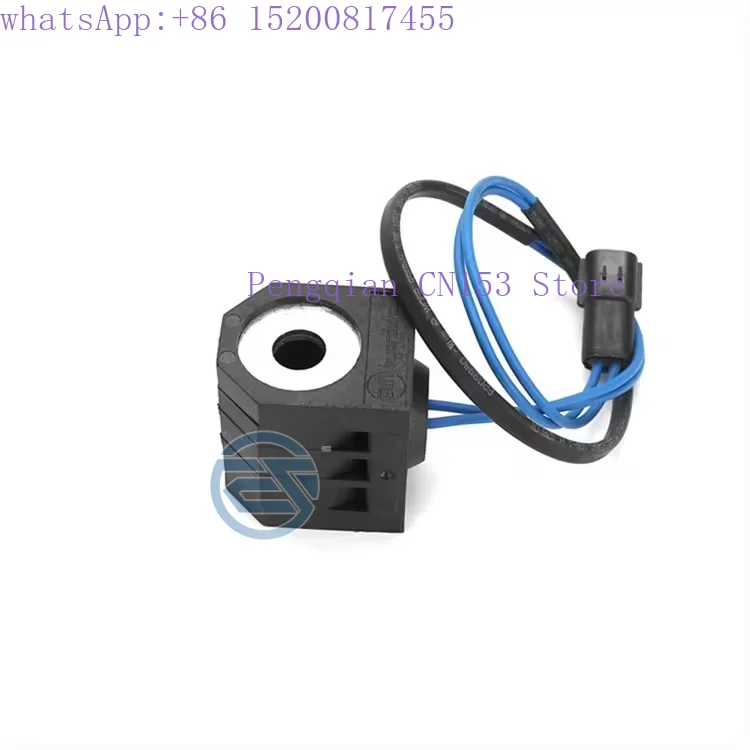 2PCS DH220-5-7-9 12V 24v hydraulic excavator parts engineering machinery parts solenoid valve coil