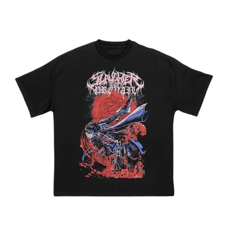

Футболка Mental SLAUGHTER TO PREVAIL, мужская и женская футболка с коротким рукавом в стиле рок, футболка с графическим рисунком, уличные рубашки большого размера