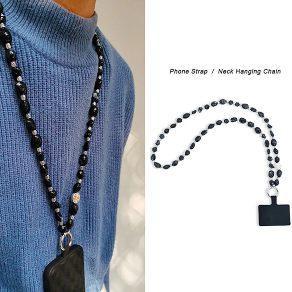 

Beaded Crossbody Phone Chain Detachable Hanging Cord Mobile Phone Lanyard Long Anti-lost Mobile Phone Strap Phone Charm
