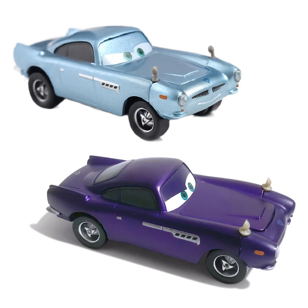 Image of Pixar Cars Britischer Super-Spion Finn McMissile Druckguss-Modell Basis- und Verkleidete Version Legierungs-Spielzeugautos Geburtstagsgeschenke