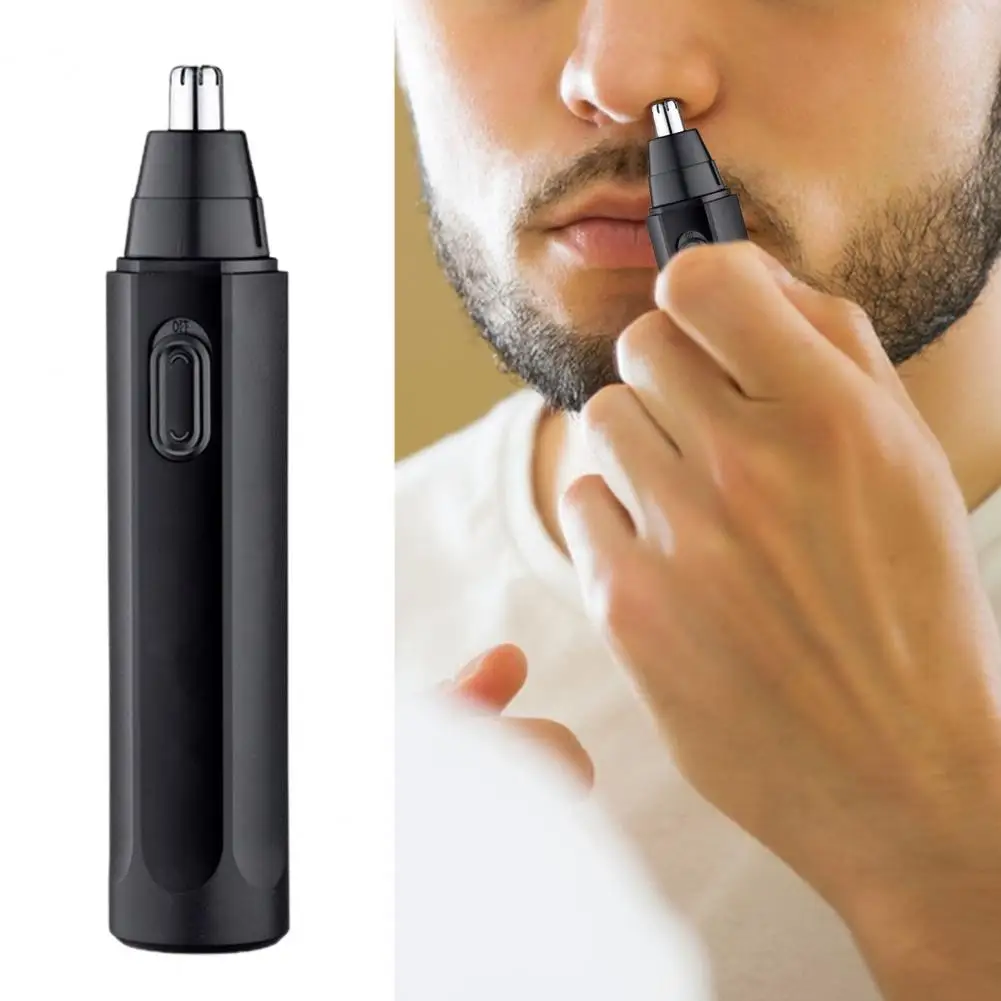 

Nose Hair Trimmer Durable Portable Battery Operated Painless Eyebrow Face Hair Trimmer Daily Use