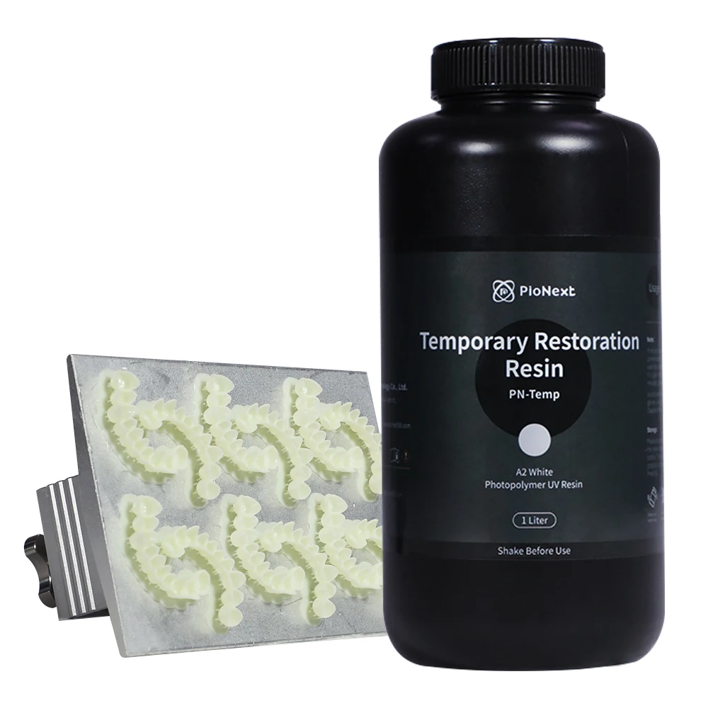 NN A1 A2 طابعة Creality-Pionext راتنجات ثلاثية الأبعاد لجسر التاج المؤقت راتنجات ذاتية المعالجة 500 جرام/1000 جرام #4