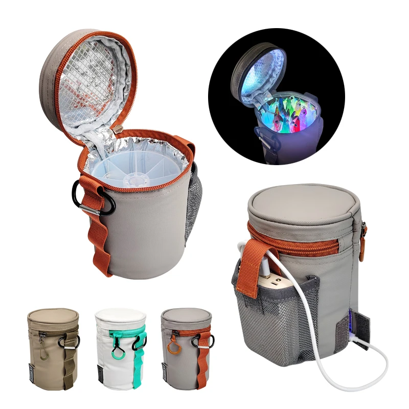 Señuelo luminoso calamar ILURE – Plantilla LED recargable USB - imagen 3