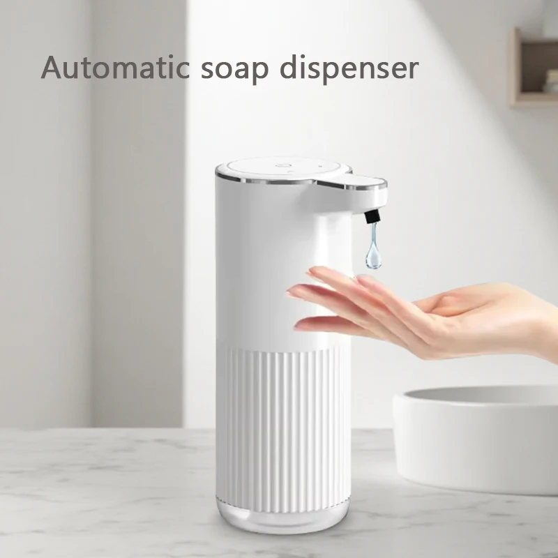 Automatic Soap Dispenser bathroom accessories Automatic Liquid soap dispenser 360ML TYPE-C White 4 Level Foam Soap Dispenser