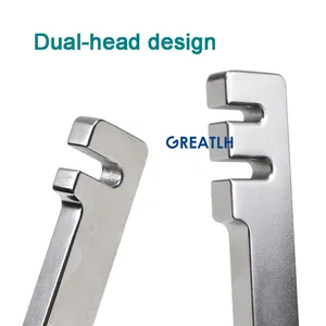 Bender orthopädischer Edelstahl, Knochenplatten, Haustierinstrument, 1PC 10 Hauptverkaufsorthopädie - №8