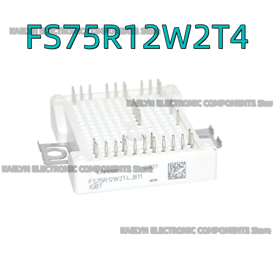 

1PCS FS75R12W2T4BOMA1 FS75R12W2T4 IGBT Module Trench Field Stop Full Bridge 1200 V 107 A 375 W Chassis Mount Module