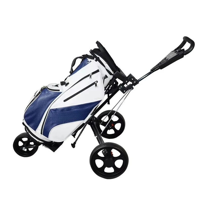 Foldable 3-wheel lightweight electric handcart