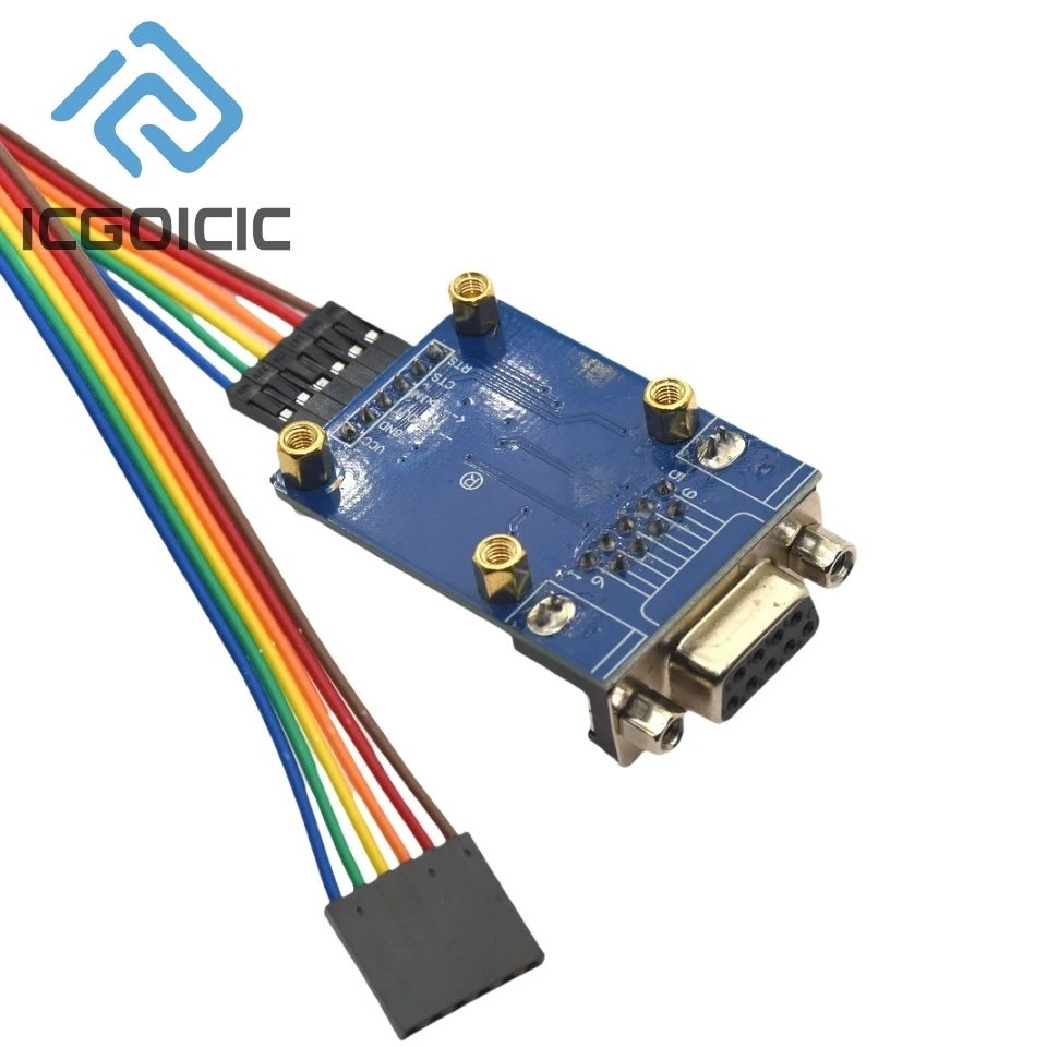 Módulo de porta serial RS232 para TTL RS232 para cabo piscante UART SP3232 com ESD
