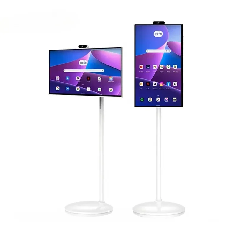 21.5/24/27/32 Wireless Smart Portable TV Monitor with 10h Battery Life Touch Screen