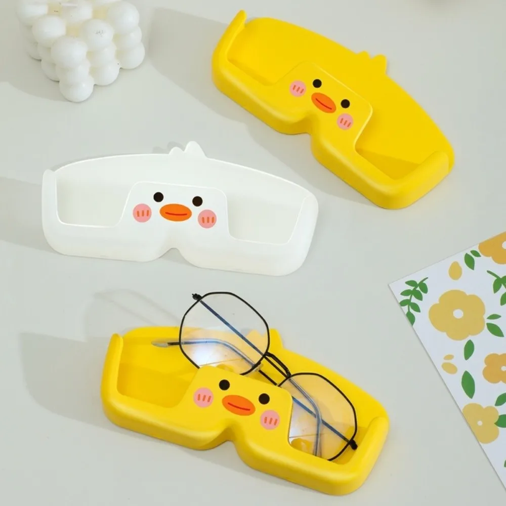 Cartoon Sunglasses Display Holder Wall Mounted Punch-free Eyewear Storage Box Wardrobe Decoration Home Tidying