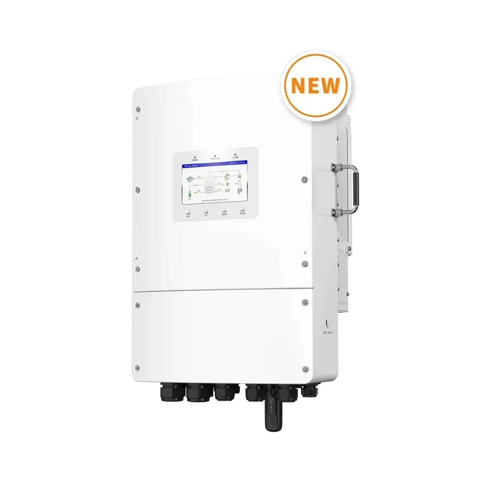 S6-EH3P(7-9)K02-LV-YD-L 7kW 8kW 9kW 220V Three Phase Hybrid Solar Inverter Support 40~60V Lead-acid or Lithium Batteries