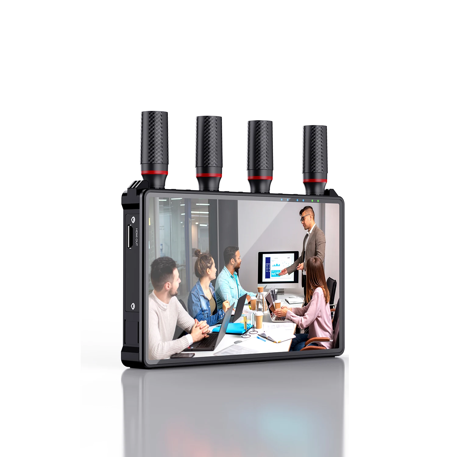 400m Wireless HDMI Extender Video Transmitter and Receiver with 7