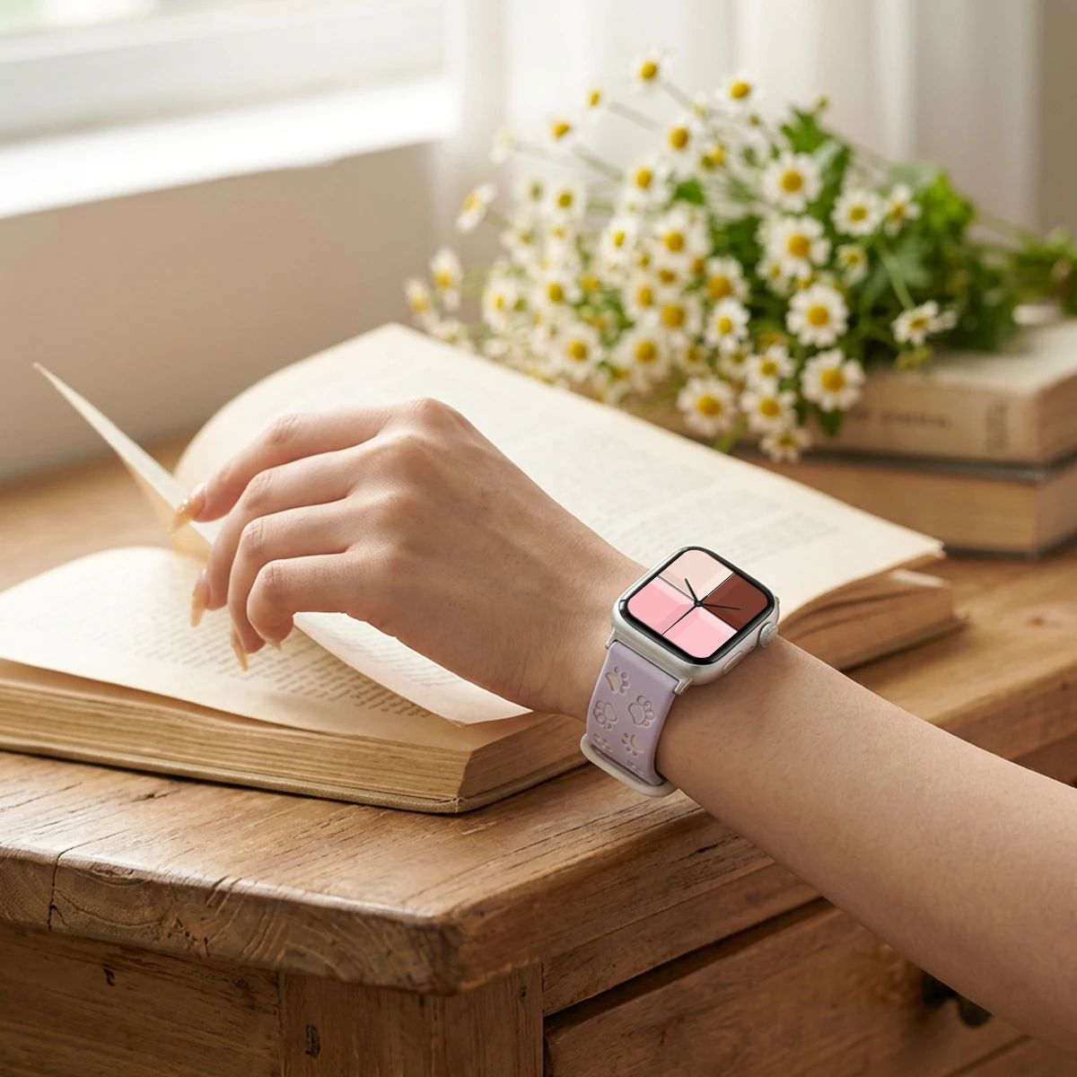 Cute Paw Band for Huawei Watch Fit 5/4/3 Two Tone Silicone Sport Strap for Huawei Band Fit 5Pro 4Pro Breathable Breacelet Belt