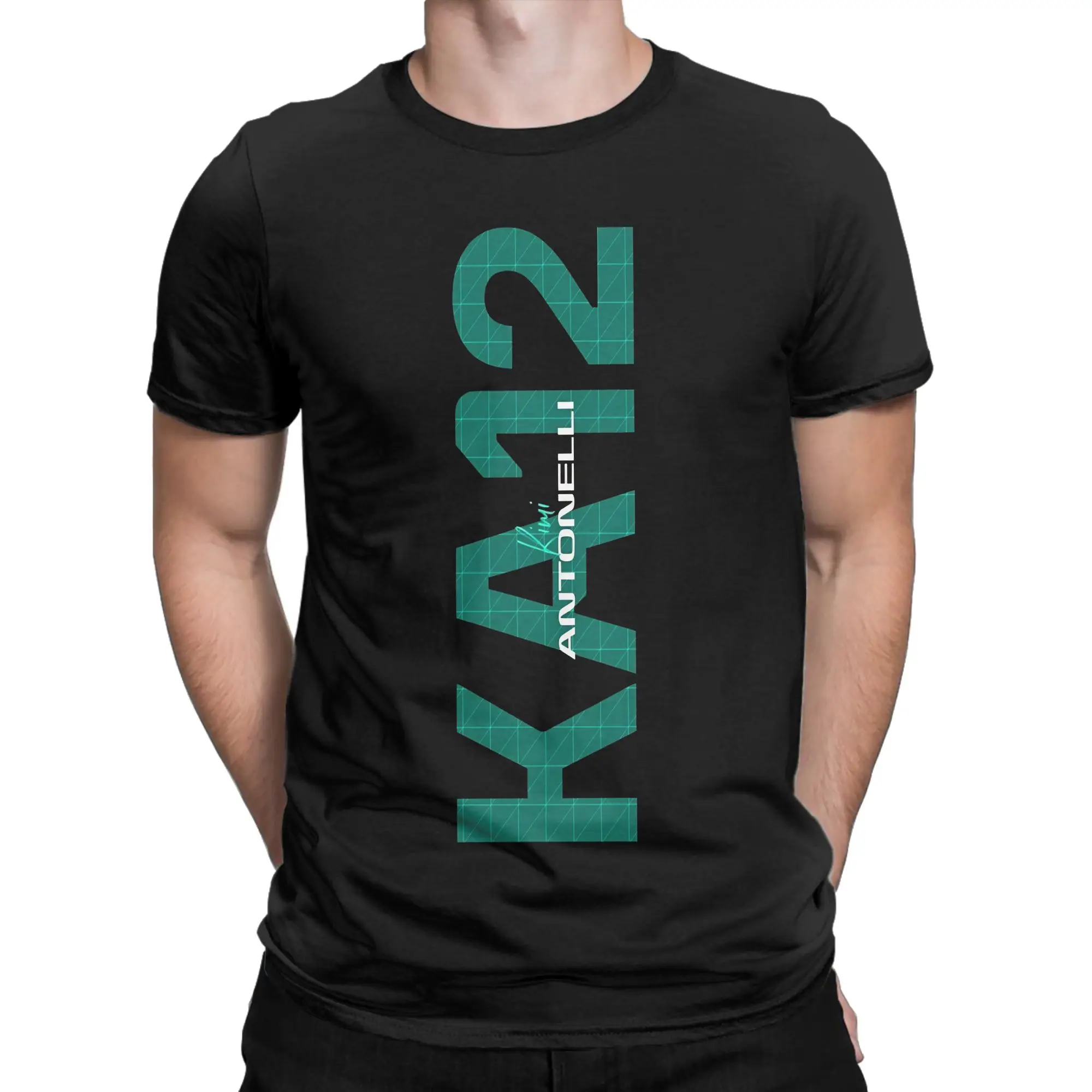 Andrea Kimi Antonelli T-Shirt Summer  Trending T-Shirts Couple Cotton O Neck Plus Size 5XL Top Tees Short-Sleeved Vintage Tshirt