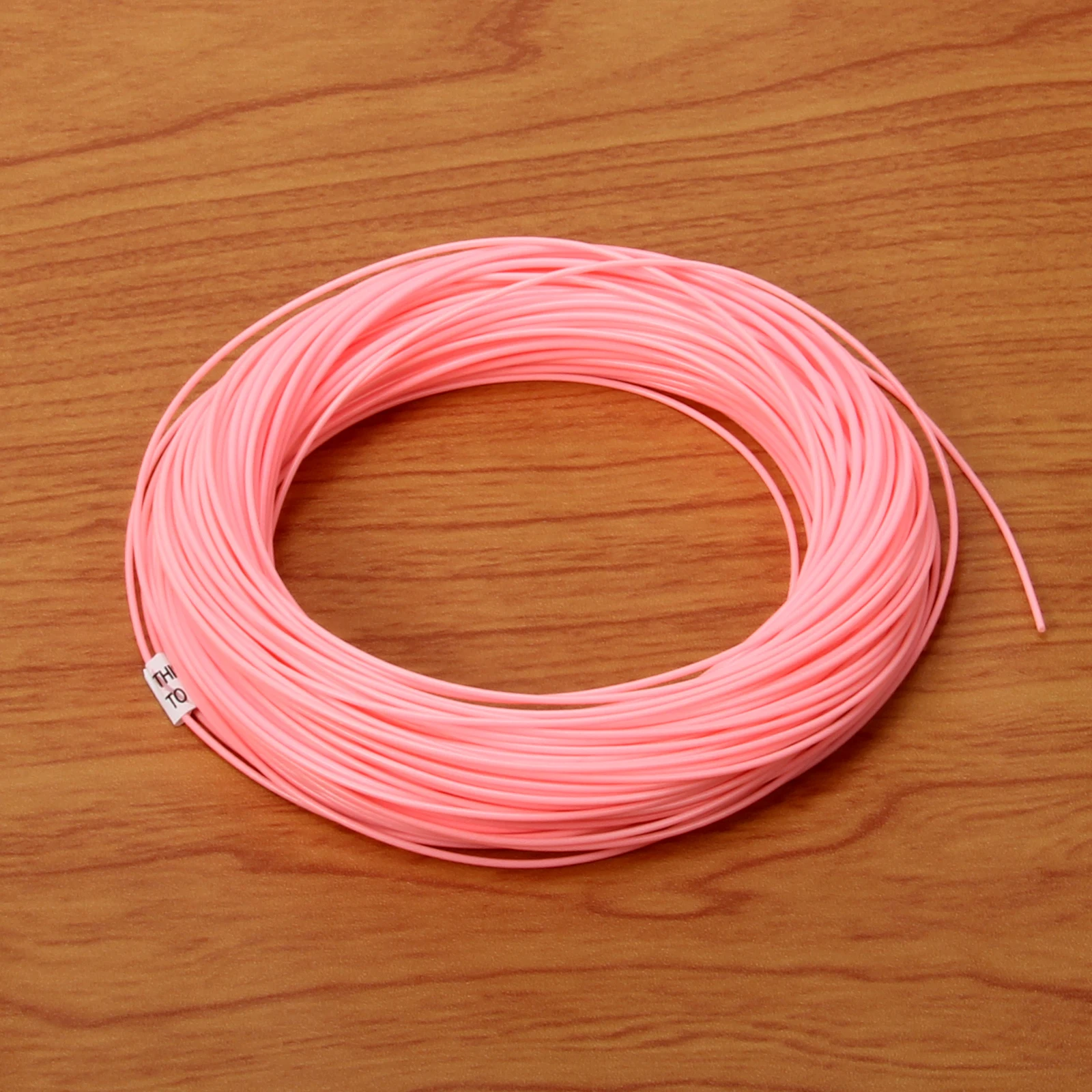 Weight Forward Floating Fly Fishing Line 100FT WF1/2/3/4/5/6/7/8/9F Fly Fishing Line Weight Forward Pink Fly 1pcs