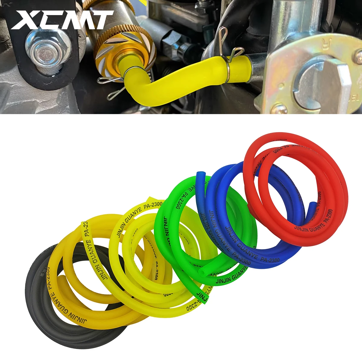 1M 3M 5M Motorcycle ATV Scooter Gas Oil Pipe Rubber Soft Tube Petrol Fuel Line Hose For Suzuki KTM Yamaha Honda Kawasaki Etc