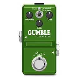 Rowin LN-315 Gumbler OverDrive Guitar Dumbler Pedal Replicates The Unique Tones Of The Legendary Dumble AMP-Smooth True Bypass