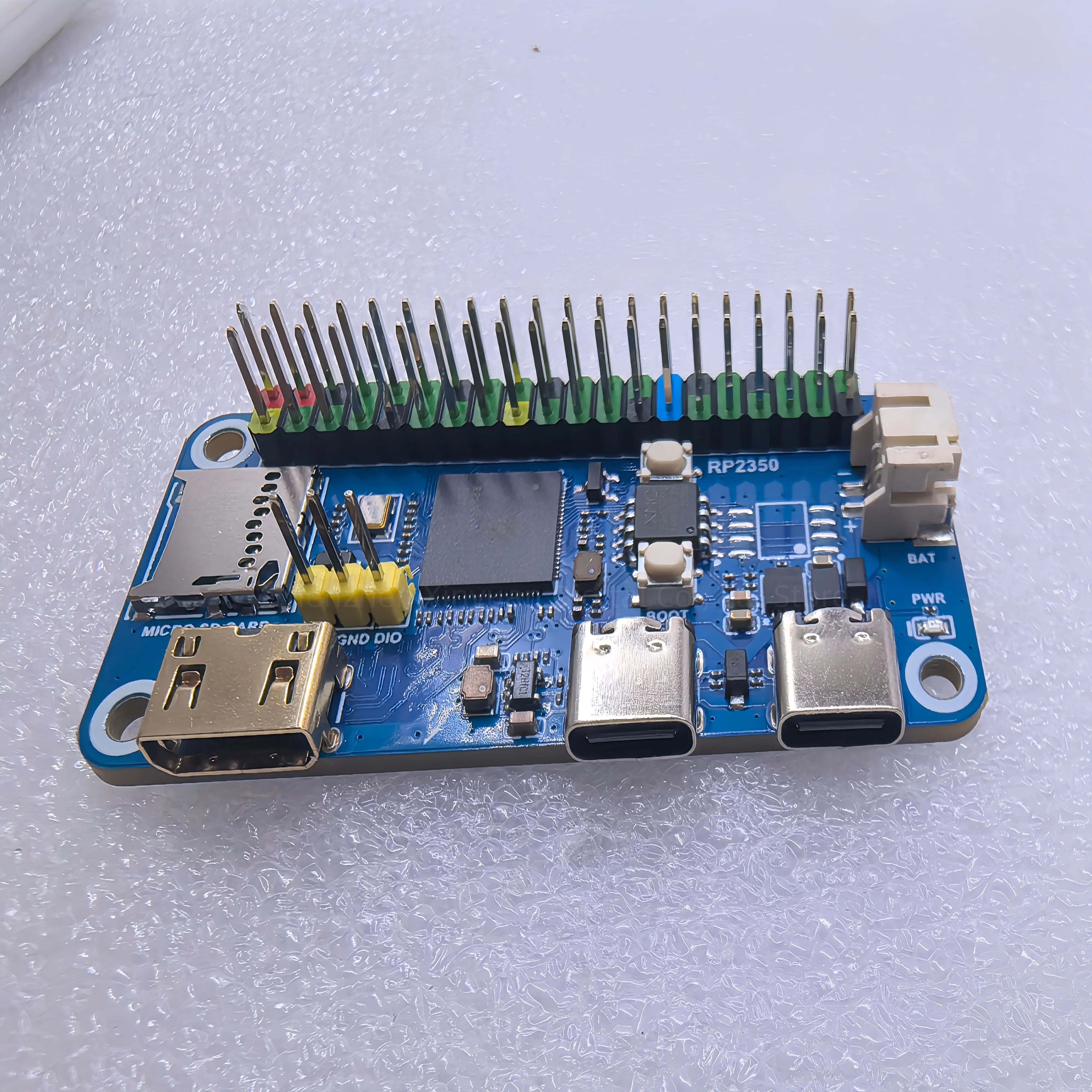 RP2350 dual core microcontroller 50MHz 520KB SRAM 16MB flash support Arduino IDE open source electronic DIY controller module