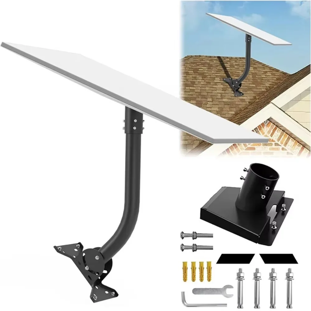 kit-accessori-per-starlink-gen-3-v3-v4-supporto-da-parete-tetto-adattatore-per-tubo-supporto-regolabile-per-antenna-piatta