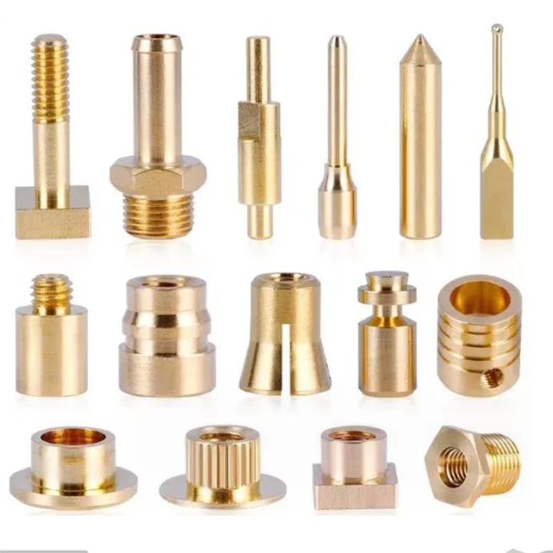 

Customized Nut Copper Column CNC Turning Processing