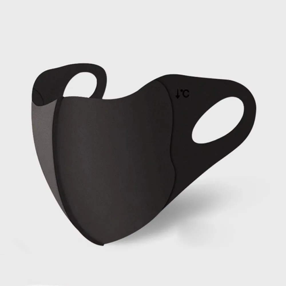 جديد تنفس قناع الحرير الجليد المضادة للأشعة فوق البنفسجية قابل للغسل ركوب قناع الوجه الغبار غطاء الوجه وشاح للجنسين #3