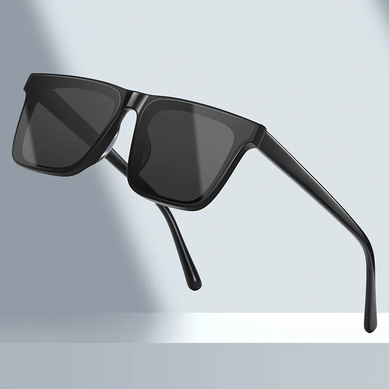 Occhiali polarizzati retrò Lenti antivento UV400 - Occhiali da sole antiriflesso per esterni per la guida di pesca con montatura in metallo vintage