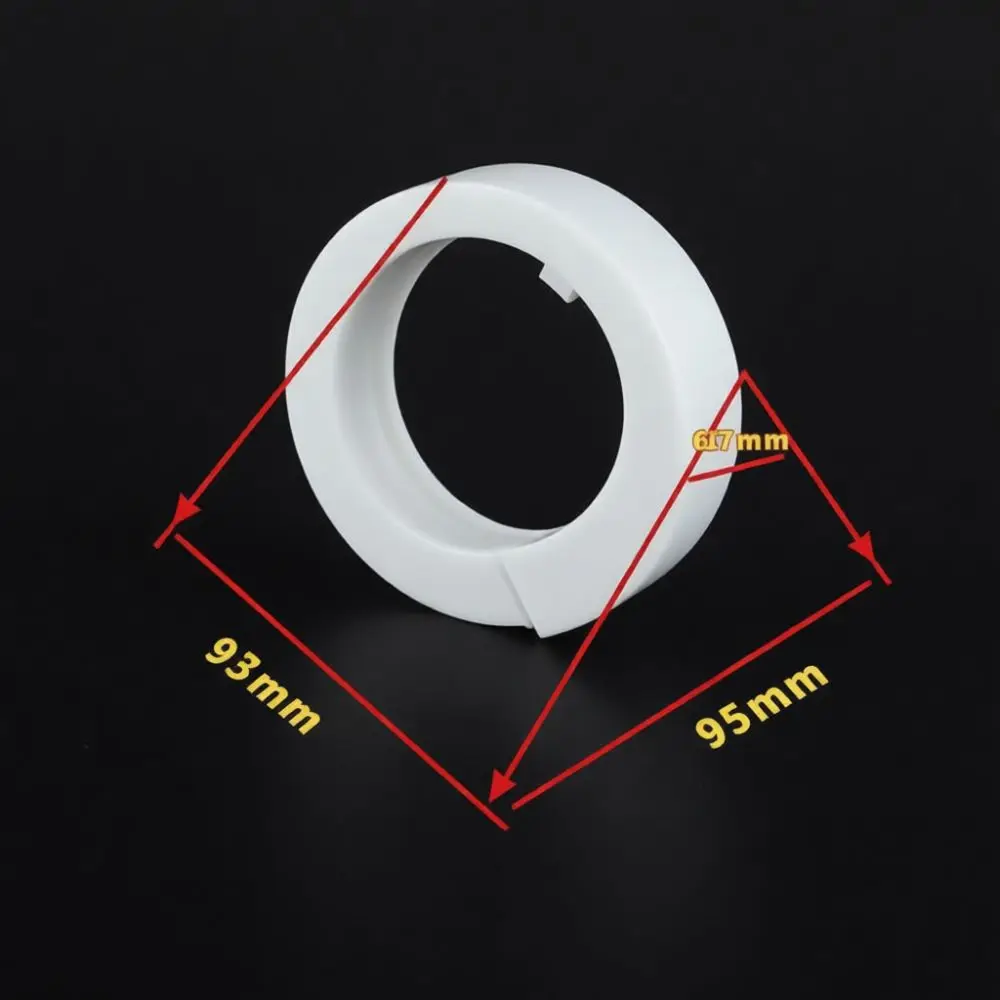 Split Design Wall Flange For Pipes Decorative Cover Plumbing Utility Fitting For Water Gas Pipe Hole Protection Tool Decor