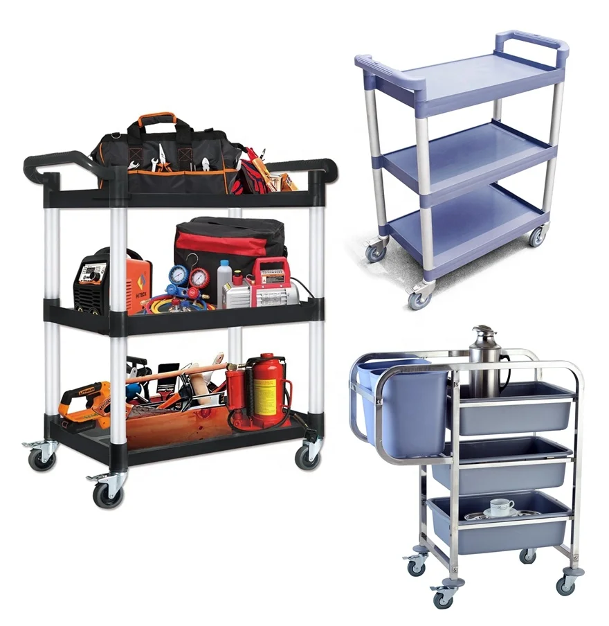 Carrello di servizio in plastica 2025 Doppio secchio per le pulizie commerciali Hotel Rubbermaid Carrello per la pulizia della raccolta della Janitorial