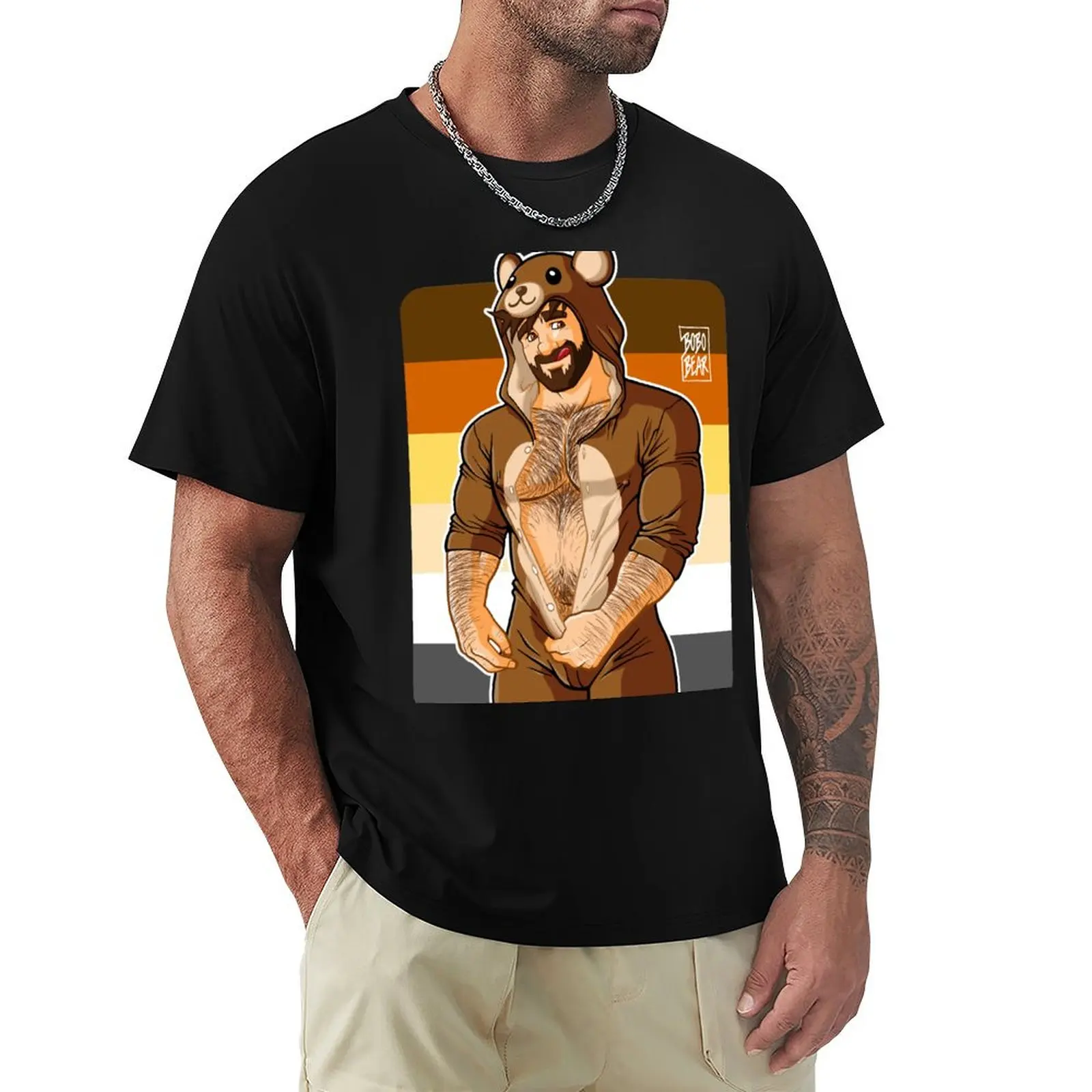 

ADAM LIKES TEDDY BEARS - BEAR PRIDE T-Shirt Funny t-shirt plus sizes anime shirt T-shirt men
