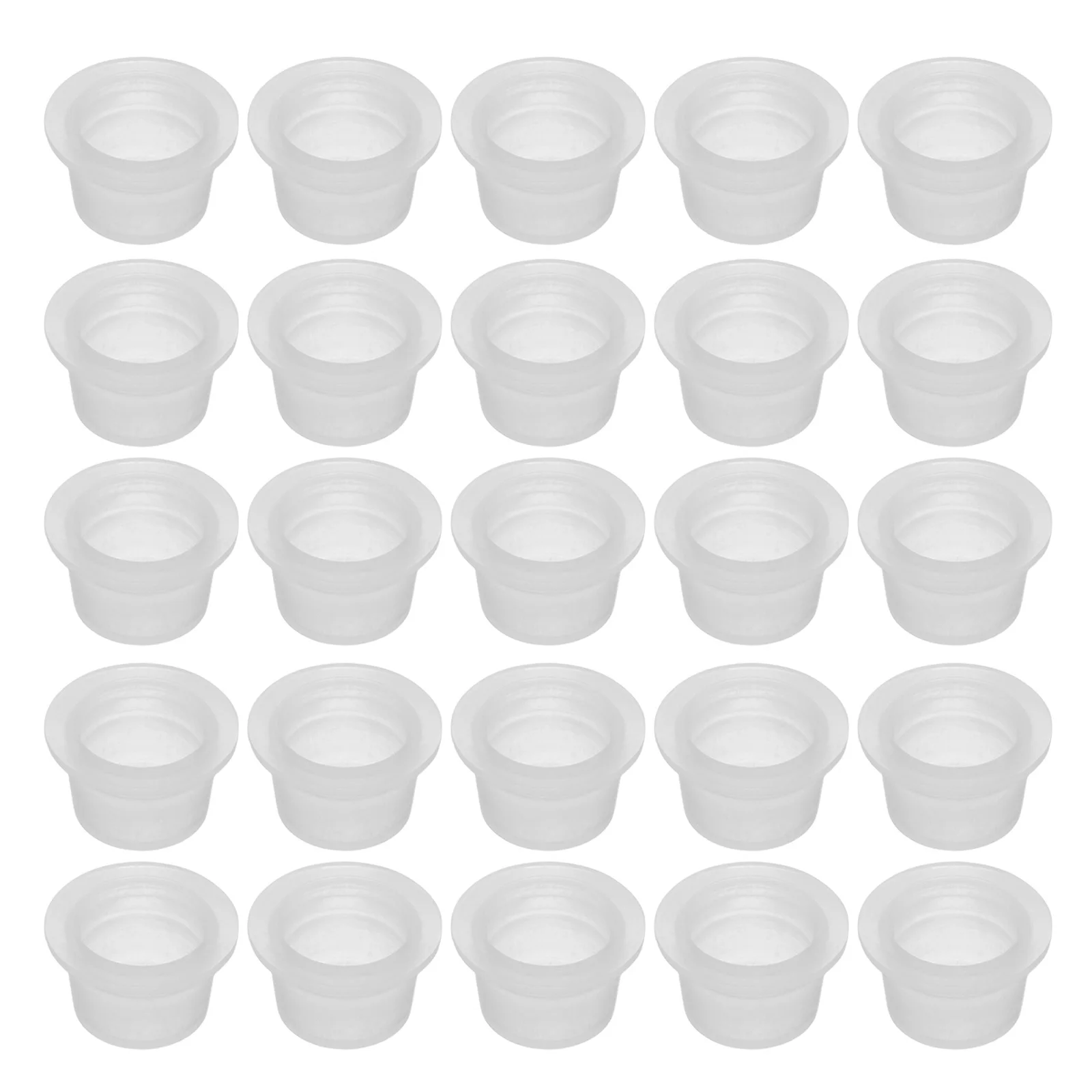 

200Pcs Reusable Bottle Stopper Plugs 18Mm Clear Plastic Sealing Caps for Glass Perfume Bottles Aromatherapy Closure Round