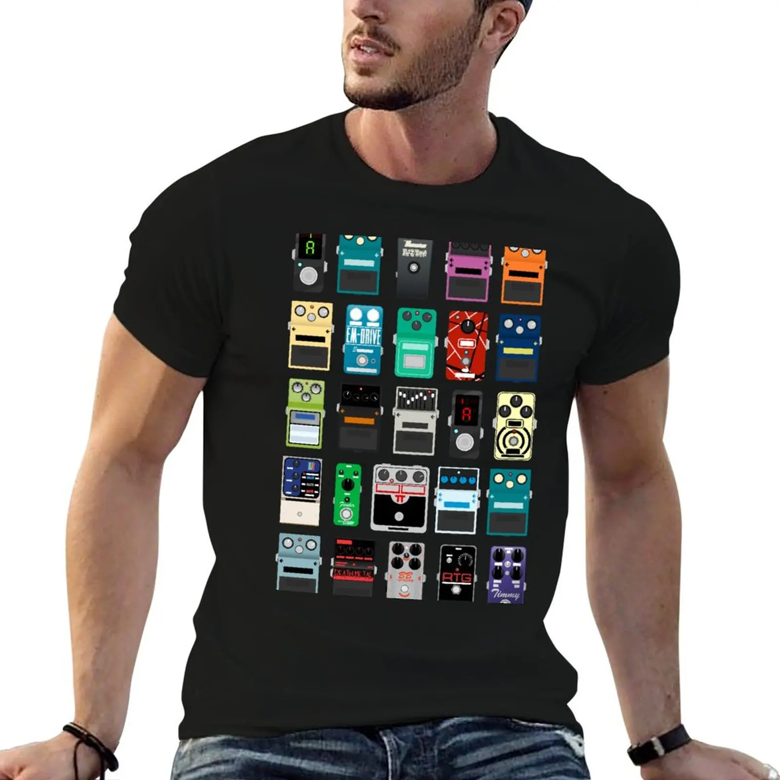 Pedal Board #2 T-Shirt Work Duty Casual T-Shirt
