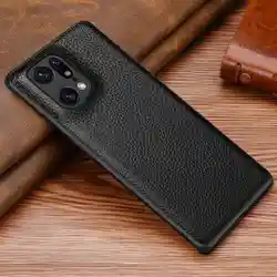 Genuine Leather Case For Oppo Find X5 Pro Case FindX5 Anti Knock Cover For Oppo Find X3 Pro FindX3 Case Full Phone Protector