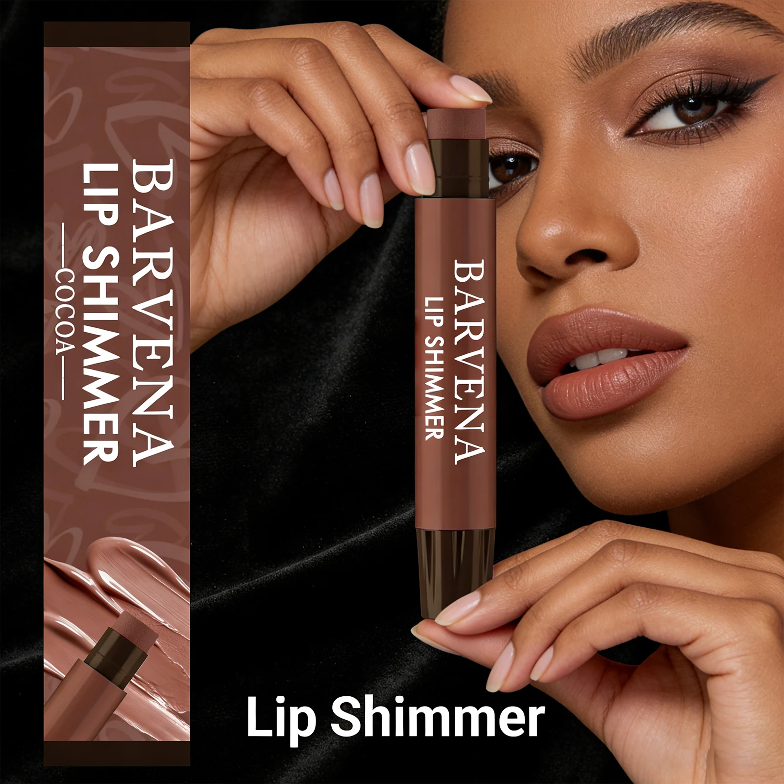 코코아 립밤 모이스춰라이징 젠틀 립 쉬머 데일리 통근용 영양 립 케어 천연 메이크업 오랫동안 지속되는 끈적이지 않는 제품