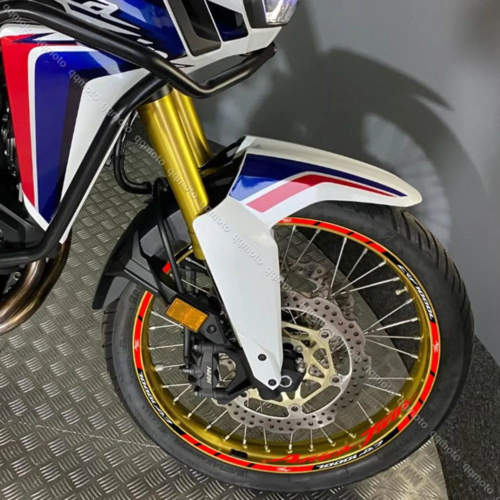 Reflective Motorcycle Accessories Wheel Sticker Inside of Hub Decals Rim Stripe Tape For CRF1000L Africa Twin crf 1000l