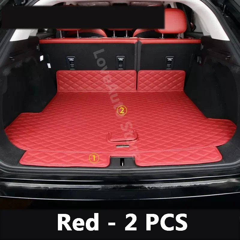 For Chery Exeed RX 2023 2024 Car Rear Trunk Cargo Liner Boot Tray Cover Mat Floor Carpet Kick Pad Accessories