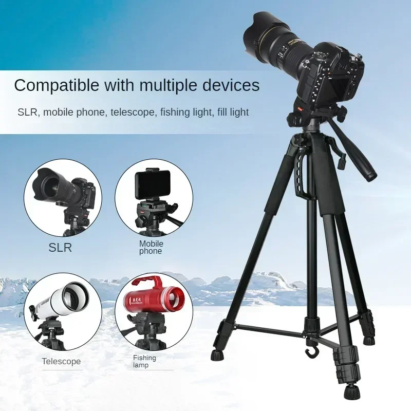 Camera Tripod Stand Live Phone Projector for Shooting Vedio Photograph Photographer Studio Potable 170CM Long