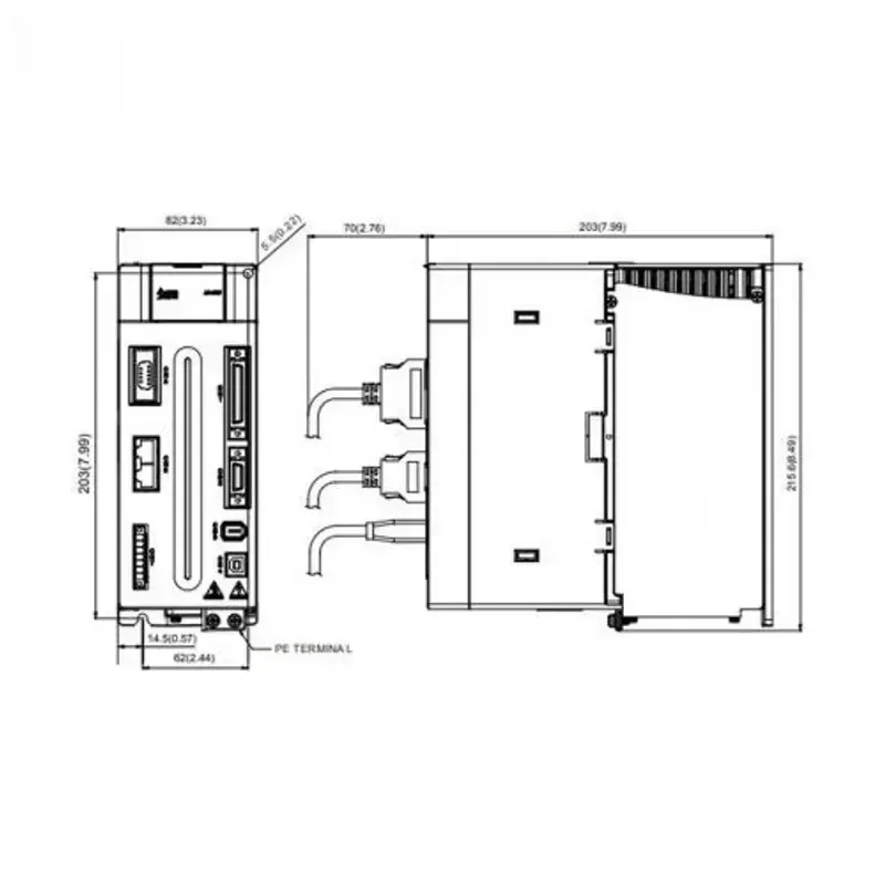 for Delta ASD-A2-3023-M A2 Servo Drive 3KW 240V 3PH F New Original In Stock view 4