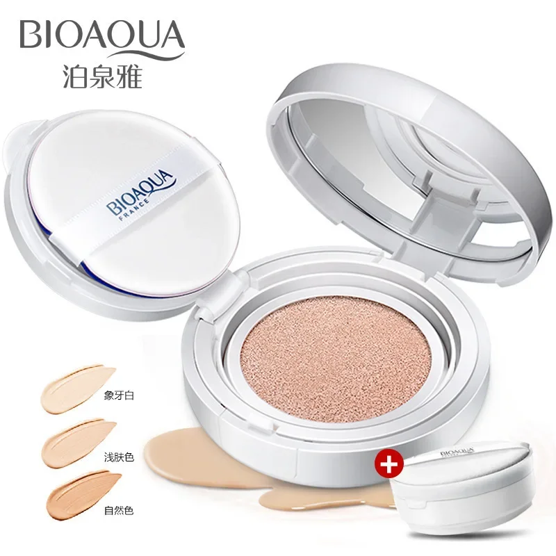 New Air Cushion BB Cream Isolation BB Nude Concealer Oil Control Moisturizing Liquid Foundation CC Cream Primer (Random Brand)