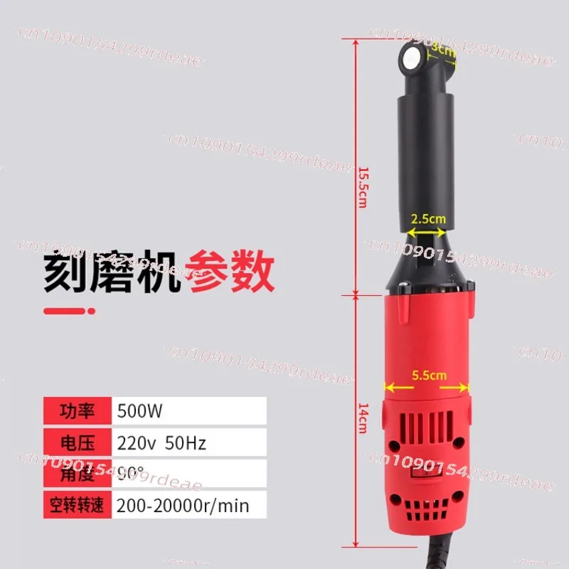 American sewing machine European standard 6-speed 90-degree elbow multi-functional mold polishing tile cutting 110V/220V