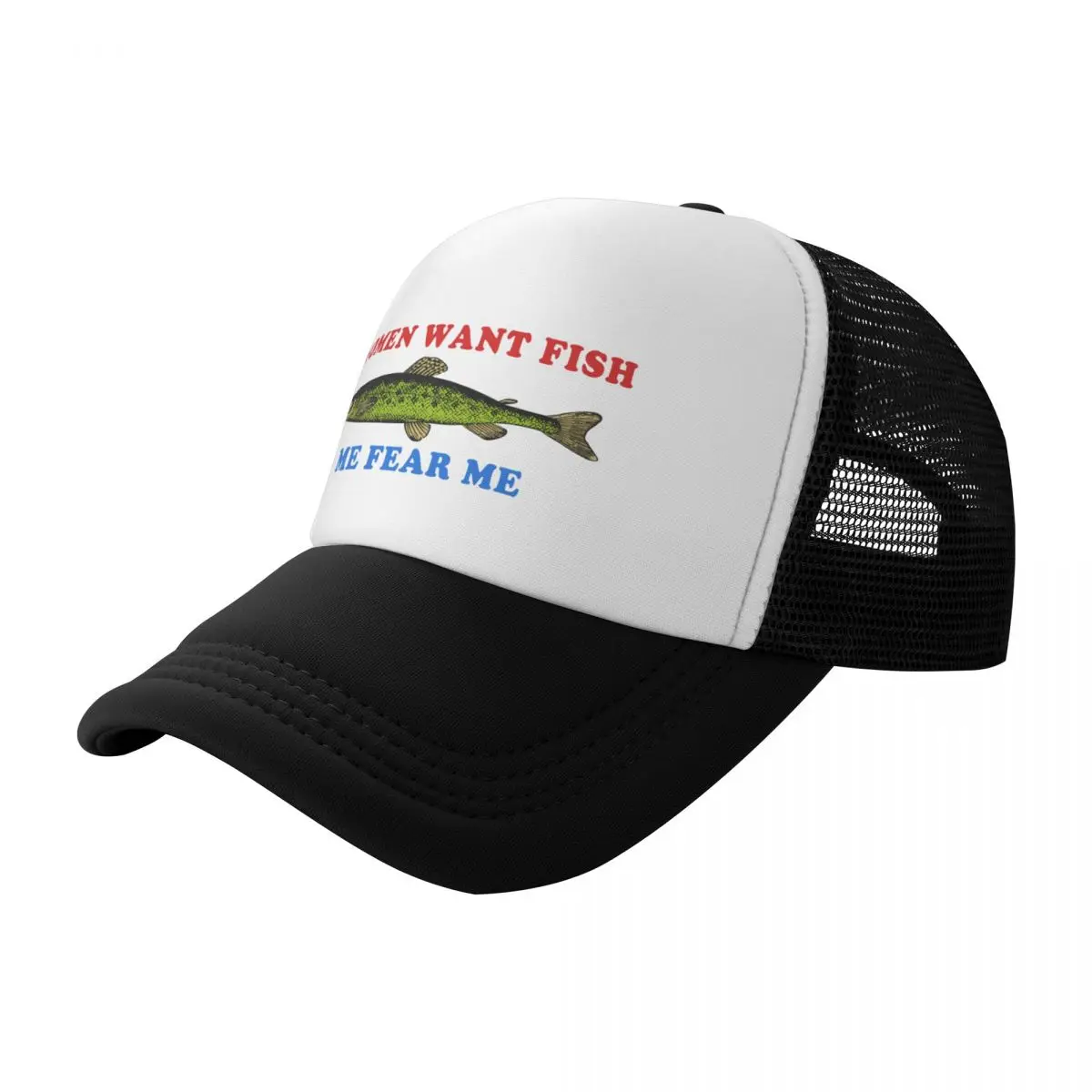 

Women Want Fish Me Fear Me - Oddly Specific Meme, Fishing Baseball Cap fashionable western Hat Anime Hat Caps Women Men's