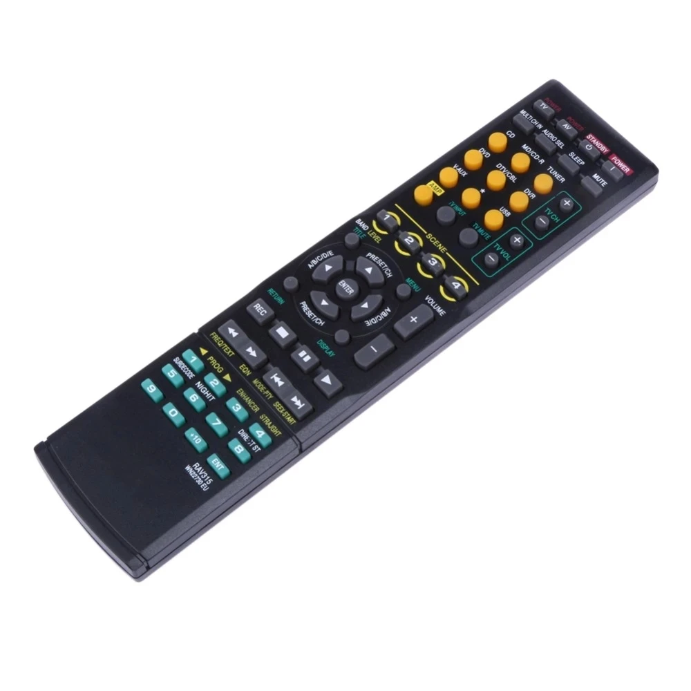 NEW AV Remote Control For Yamaha WN058100 RAV283 RX-V363BL HTR-5950BL RX-V559 RX-V594 RX-V459 RX-V730 AV A/V Receiver