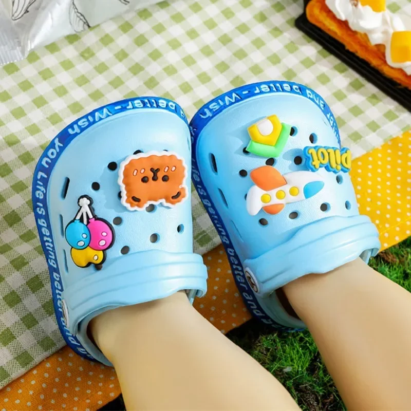 Summer Baby Shoes Sandals For Girls Boy Mules Baby Girl Shoes Cartoon Sandal Infantil Boy Children\'s Garden Shoes New products